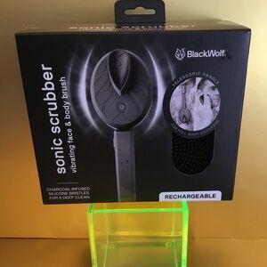 BLACKWOLF SONIC SCRUBBER VIBRATING FACE AND BODY BRUSH